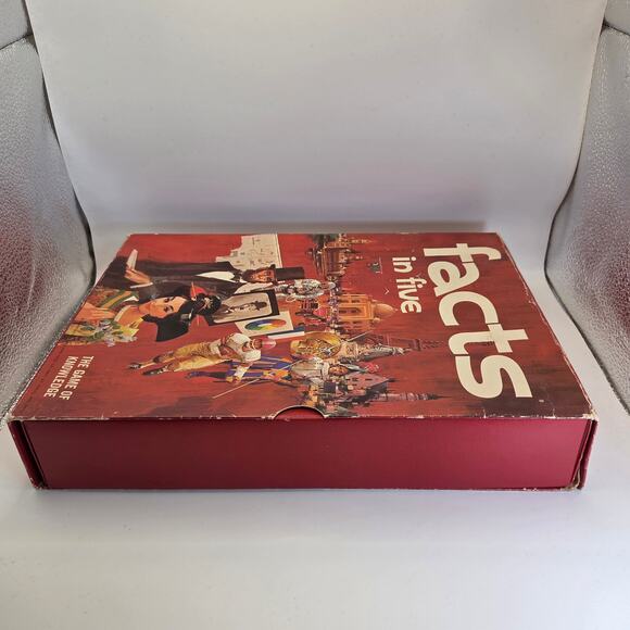 Vintage 1967 3M Facts in Five Board Game Complete – The Game of Knowledge - Picture 11 of 16